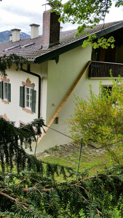 Для любимых котиков отдельная лестница на второй этаж